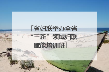 省妇联举办全省“三新”领域妇联赋能培训班